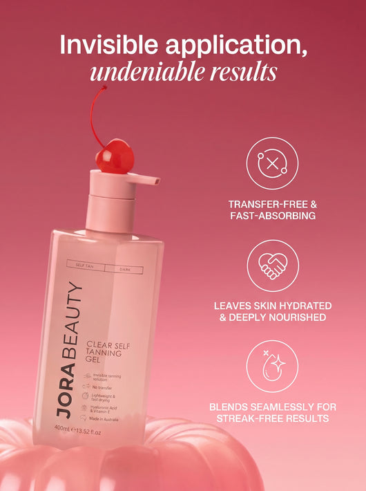 Non-Stick Clear Tanning Gel